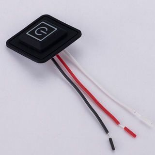 Charmantcc1 3 7-12V Công tắc điều khiển nhiệt độ chống nước cho quần áo sưởi ấm bằng điện