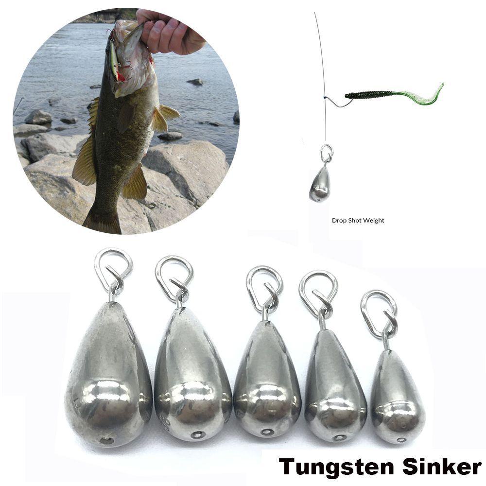 Đá Chì Vonfram Cho Câu Cá - Bộ Kèo Sinker 3.5/5.3/7/10.5/14g, Bổ Sung Trọng Lượng Hiệu Quả