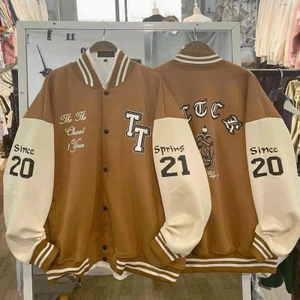 Áo khoác bomber nỉ ngoại form tờ y hình thời trang form rộng hàn quốc cho các bạn trẻ HIYU STORE