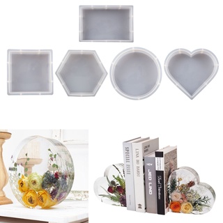 Vipdeal1 Bookends Khuôn Nhựa Sách Sắp Xếp Khuôn Nhựa Silicon Pha Lê Nhựa Dính Khuôn Cho Sách Để Bàn Văn Phòng Nhà De