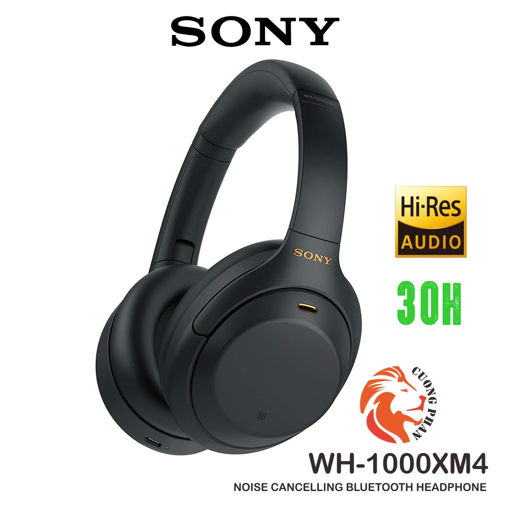 Tai Nghe Chụp Tai Chống Ồn Sony WH-1000XM4 Chính Hãng Sony Việt Nam | Bảo Hành 12 Tháng