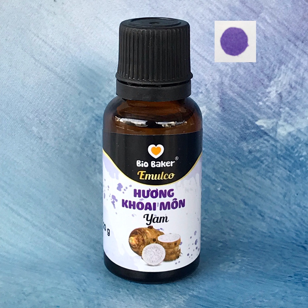 Hương và Màu Thực Phẩm Khoai Môn Bio Baker Dạng Gel 20g - PL172