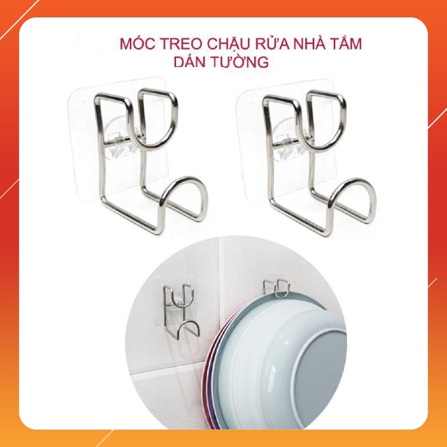 Móc dán treo thau ,chậu, rổ, túi xách siêu chắc tiện dụng | Shopee Việt Nam