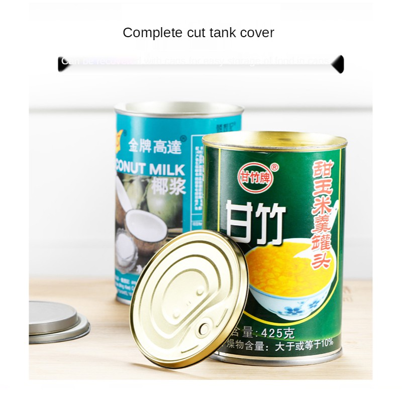 Mở Hộp & Lọ Đa Chức Năng - Tay Cầm Công Thái Học, Thiết Kế Bền & Chống Gỉ, Cạnh Mịn An Toàn | Multi-functional Can & Jar Opener with Ergonomic Handle, Durable Rust-Resistant & Smooth Edge Design