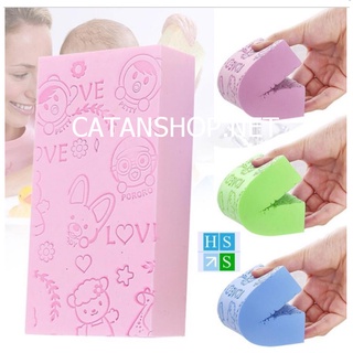 Miếng tắm tẩy tế bào chết Miếng mút tắm bọt biển kỳ ghét sạch da chết hiệu quả Bông tắm mềm mại GD517-MutTamBB