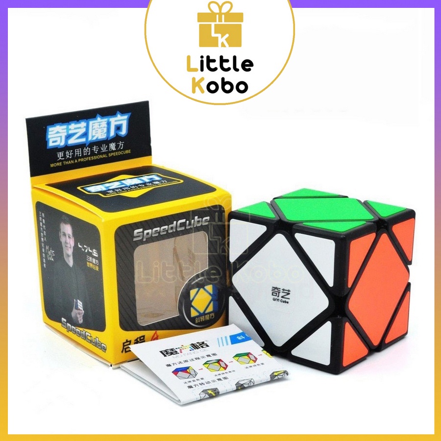 Rubik Skewb QiYi QiCheng Skewb Rubic Biến Thể Đồ Chơi Trí Tuệ Trẻ Em Phát Triển Tư Duy – Little Kobo