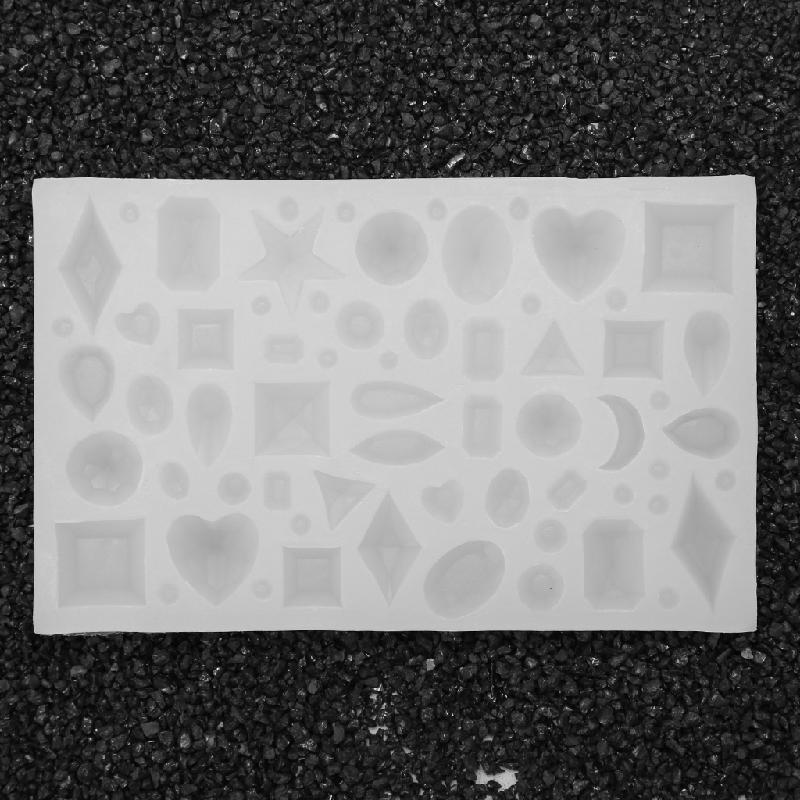 Khuôn silicone tạo hình làm bánh kẹo mặt trang sức hình trăng sao