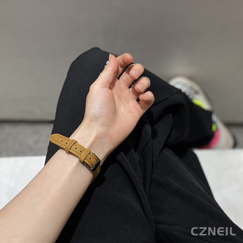 Dây đeo tính khí phiên bản mỏng cổ điển dành cho nữ Thích hợp cho Apple Watch S11 SE3 Ultra3 S10 S9 S8 SE S7 S6 Ultra 49mm 46mm 42mm 44mm 41mm 45mm Dây đeo cổ tay