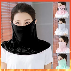 Ow Nữ Thời Trang Miệng Cổ Chống Tia UV Chống Bụi Thoáng Khí Mặt Ngoài Trời