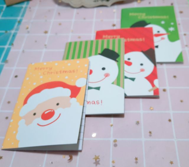 📒 COMBO 3 SỔ VỞ CẦM TAY MINI NOEL DỄ THƯƠNG – 20 TRANG 🎄🎁