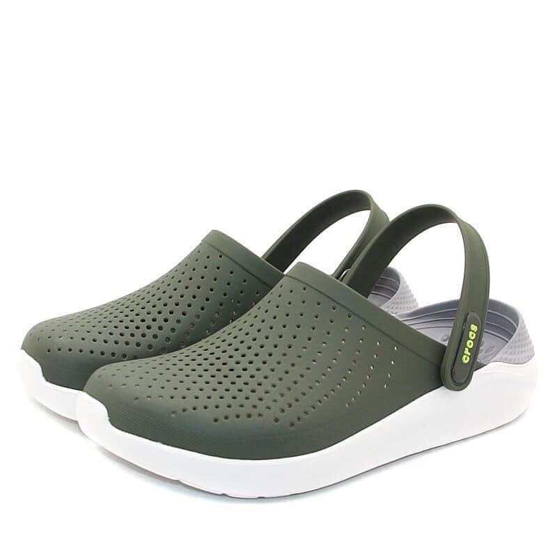 Dép Cross Literide Hàng loại 1 - Dép sục Crocs mẫu mới 2022 Xanh lục ...
