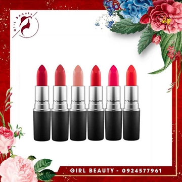 Son Mac chính hãng Ruby Woo, Chili, Marrakesh màu cam cháy đỏ gạch cam đất chuẩn Auth date tới 2023 ྇