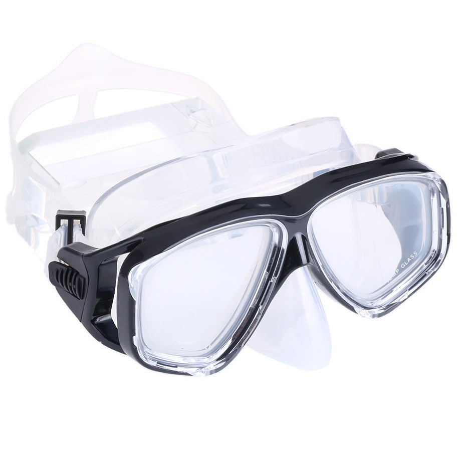 Bộ kính lặn ống thở đi lặn biển SPORTY mắt cường lực ống thở ngăn nước