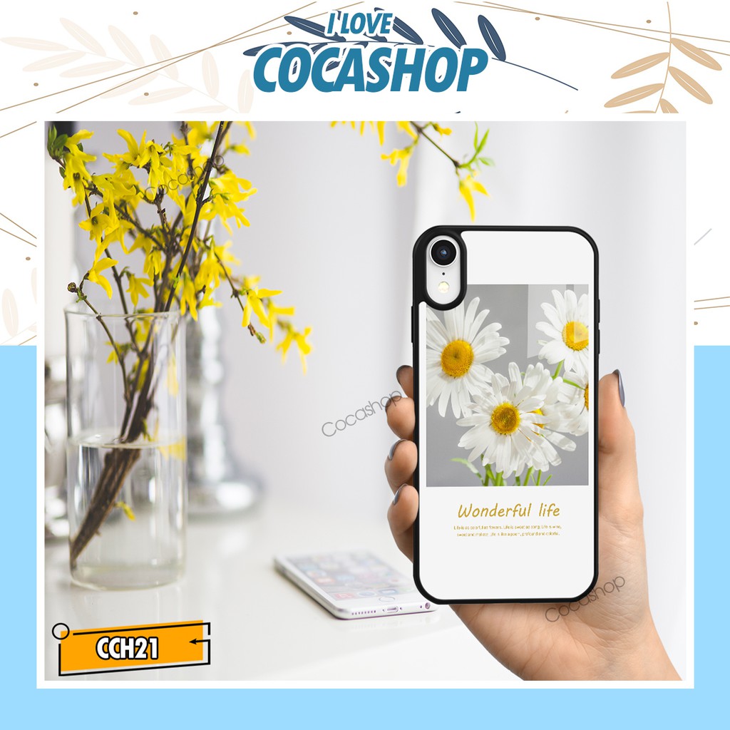 Ốp iphone in hình cực đẹp siêu bền  - Wonderful life - 6/6plus/6s/6splus/7/7plus/8/8plus/x/.....