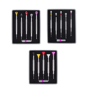 EDB * 5 Chiếc Bộ Công Cụ Sửa Chữa Đồng Hồ Sửa Chữa Phần Cứng Công Cụ Chính Xác Cho Khe Cắm Chữ Thập