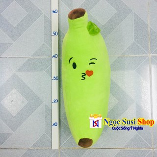 [GIÁ SẬP SÀN] Gấu bông TRÁI CHUỐI SIZE LỚN ẢNH THẬT SIZE 50CM DÀI 45CM - Thú nhồi bông đồ chơi doll toy TRÁI CHUỐI