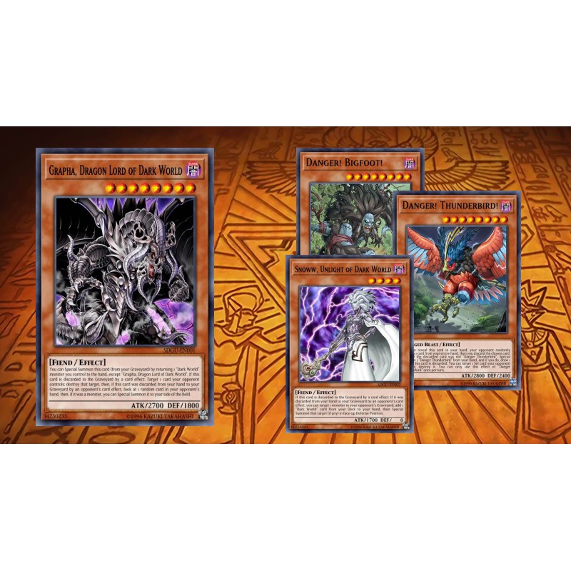 Bi yugioh In | Dark World Danger ! Deck 2020 | Shopee Vit Nam