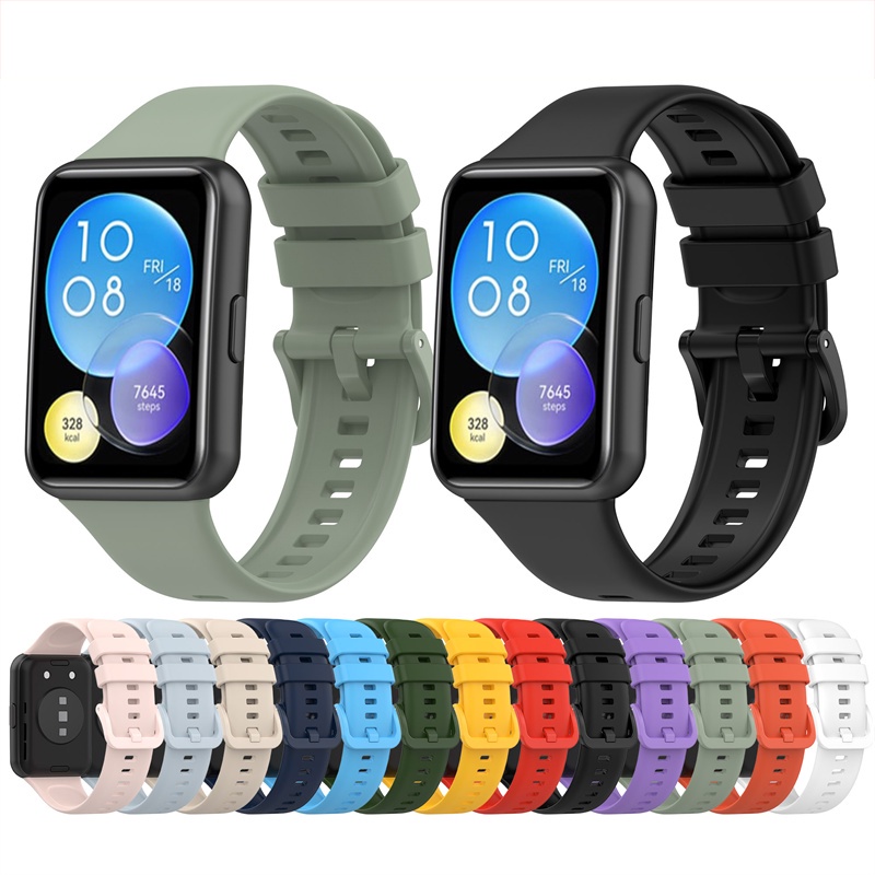 Dây Silicone Thay Thế Cho ĐồNg Hồ huawei Watch Fit 2 huawei Watch Fit 2 huawei fit2 2