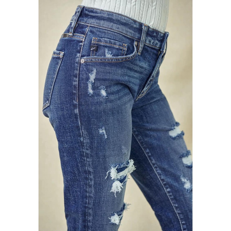 Quần jean dáng boyfriend Kancan dư xịn (50-80kg)