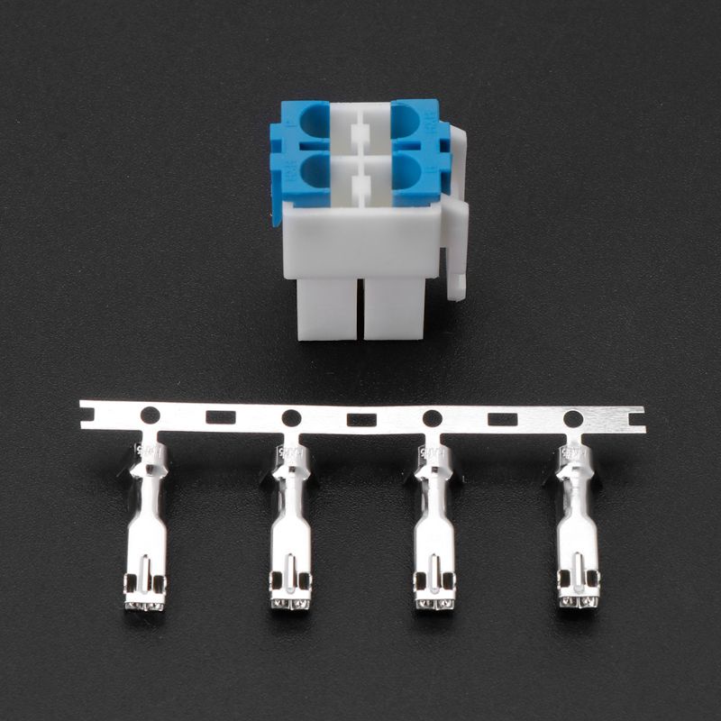 Redbaiaa1 4 Pin Sóng Ngắn Nguồn Điện Ổ Cắm Dây Cáp Kết Nối Cho ICOM IC-7000