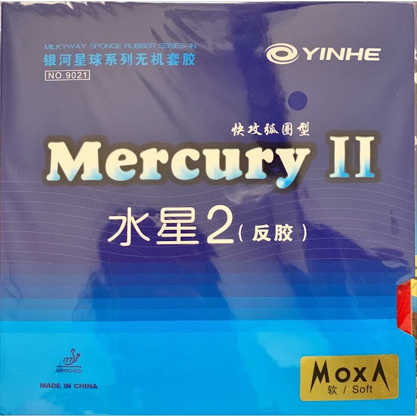 [Xỉ, lẻ, CTV] Mặt vợt bóng bàn Yinhe Mercury 2 chính hãng mua hai mặt tặng kèm keo sữa và viền vải Donic
