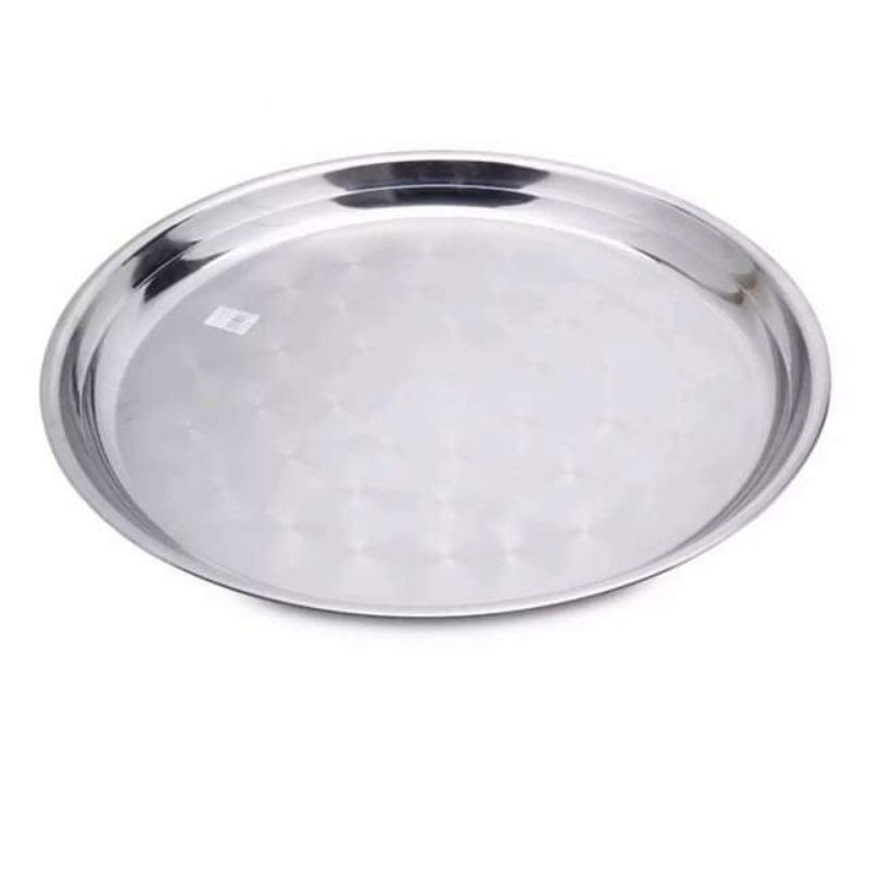 Mâm inox size 50cm (mâm tròn) | Shopee Việt Nam