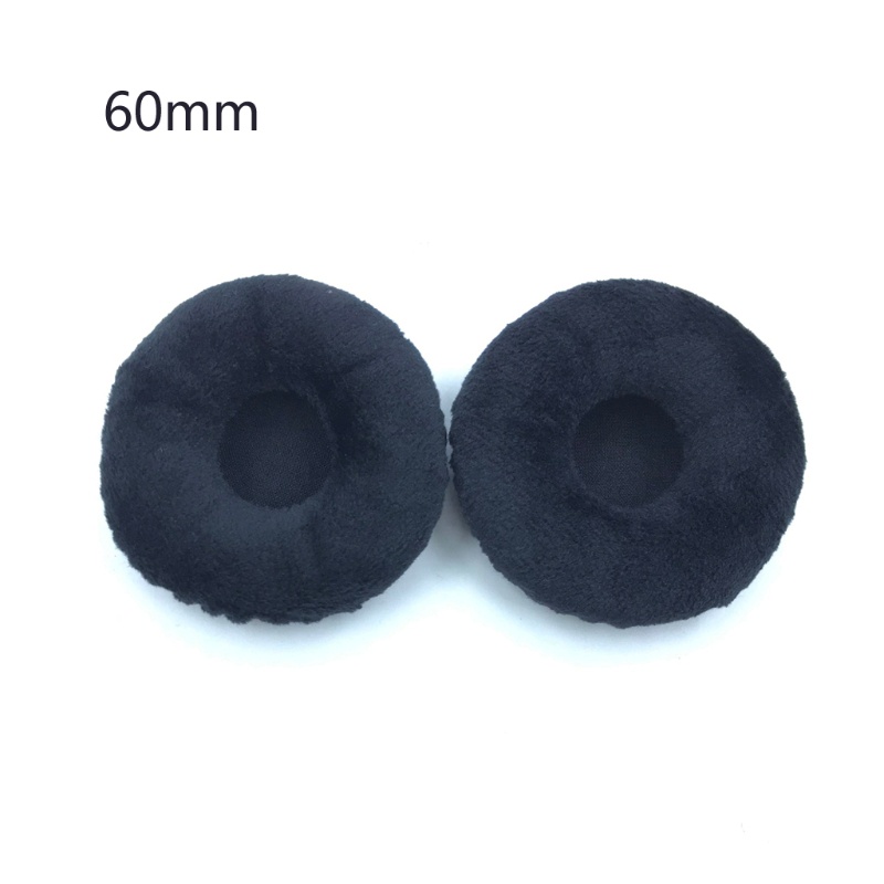 Cinna Đạt Tiêu Chuẩn Sửa Chữa Bọt Biển Mềm Nhung Bịt Tai 60mm-110mm Tai Nghe Vỏ Tai Nghe Cô Lập Tiếng Ồn Có Dự Phòng Pa