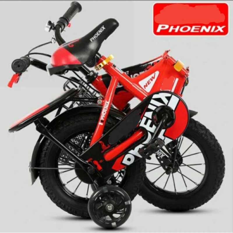 Sẵn, XE ĐẠP GẬP TRẺ EM PHOENIX NEW ĐỦ SIZE 12 14 16 18inh