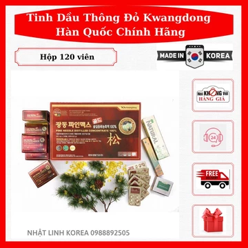 Tinh Dầu Thông Đỏ Kwangdong Hàn Quốc Chính Hãng