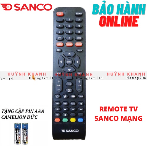 REMOTE ĐIỀU KHIỂN TV SANCO MẠNG CHÍNH HÃNG | Shopee Việt Nam