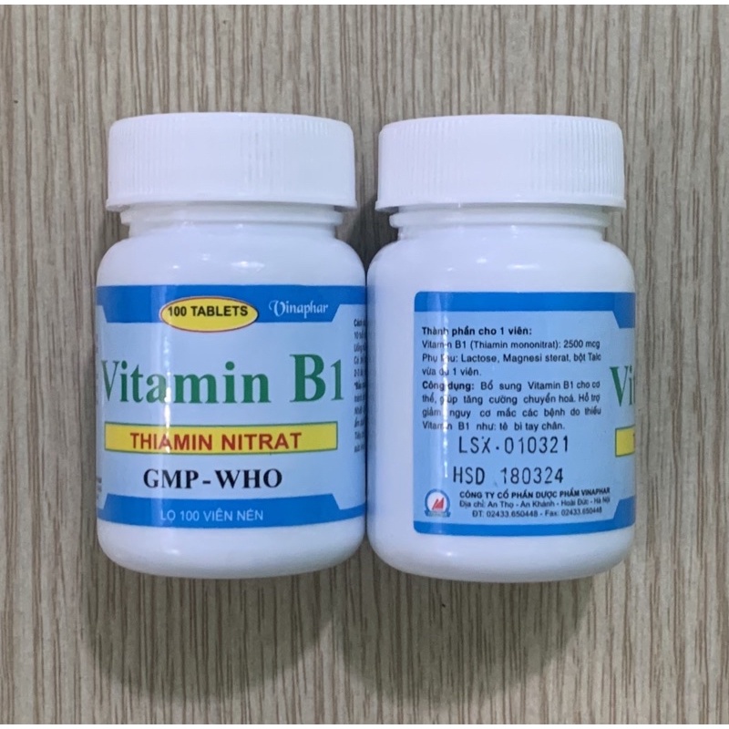 Viên Vitamin B1 Có Tác Dụng Gì? Khám Phá Toàn Diện Công Dụng Của Vitamin B1