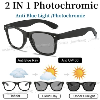 Photochromic Chống Bức Xạ Kính Thời Trang Nam Nữ Tia Xanh Chuyển Đổi Kính Mắt Có Thể Thay Thế Chống Ánh Sáng Xanh Kính Mắt 8210