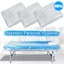 EDIWANY 100 Cái / gói Tấm Nhựa Dùng Một Lần, Phim Chống Thấm Nước Chất Liệu PVC Khăn Trải Giường Dùng Một Lần, Che Trải Giường Túi Tắm Bàn Massage Tấm Nhựa Trong Suốt