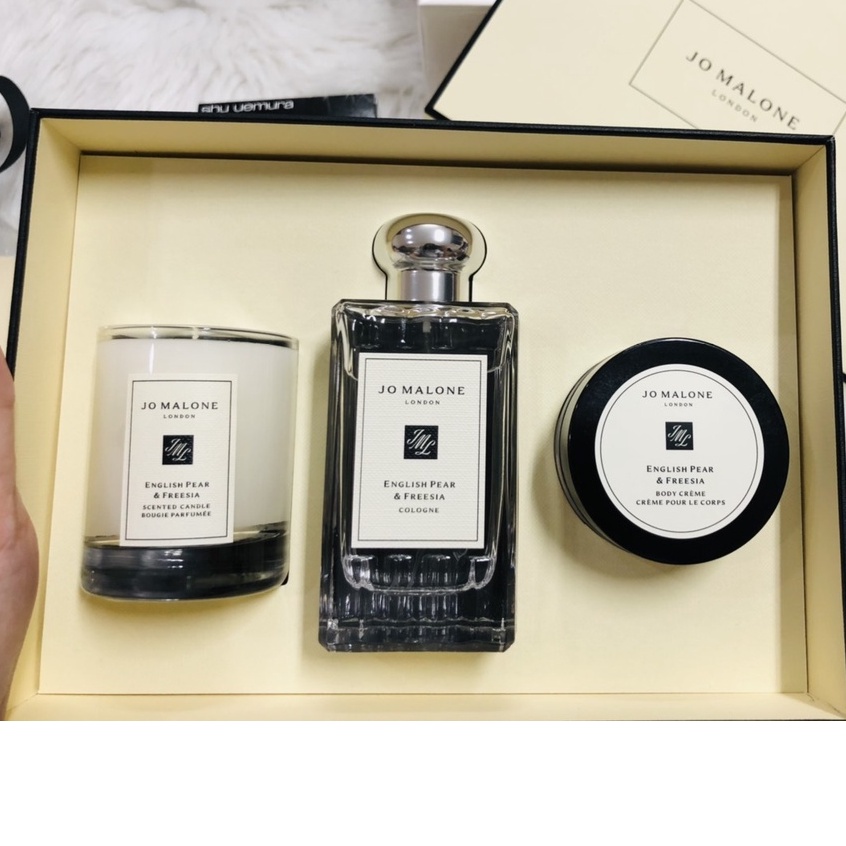 [cÓ Bill Dutyfree] Jo Malone Set Nước Hoa Nến Kem Dưỡng Thể Jomalone