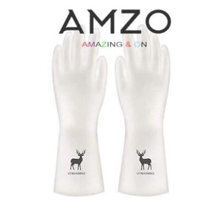 AMZO_GĂNG TAY CAO SU DỌN DẸP BẢO VỆ DA TAY HÌNH HƯƠU