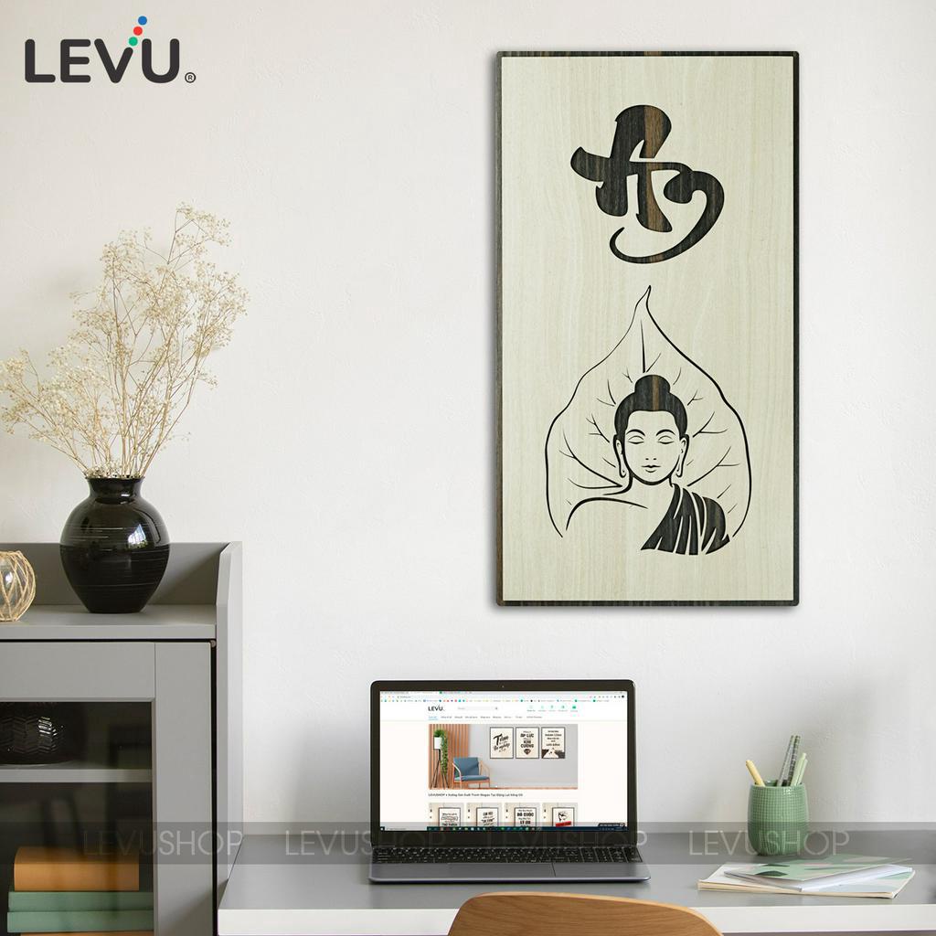 Tranh treo tường gỗ khắc chữ Thư Pháp decor sang trọng, tranh thư pháp bằng gỗ cao cấp