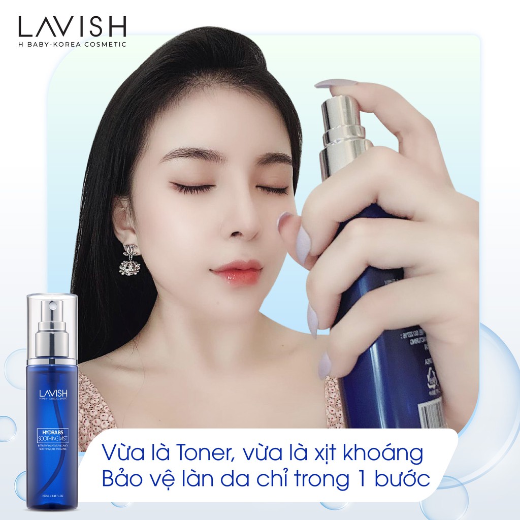 Ảnh Phun sương tế bào gốc Lavish H Baby | Hydra B5 Soothing Mist 100ml 3