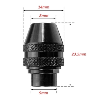 Set 3 đầu kẹp mũi khoan thay thế cho Dremel 4486 Rotary 3000 4000 7700 8200
