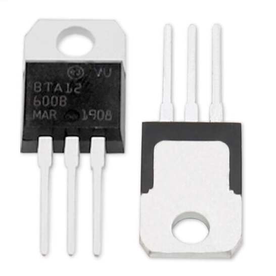 10 Pezzi Triac BTA12-600 TO-220 - Transistor 12A 600V Per Progetti Fai Da Te - Foto 4