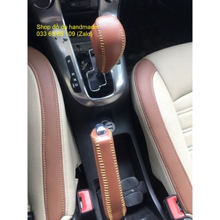 Bao da cần số phanh tay xe Chevrolet Cruze, orlando, captiva số tự động, khách nhắn shop tên xe, đời xe cụ thể