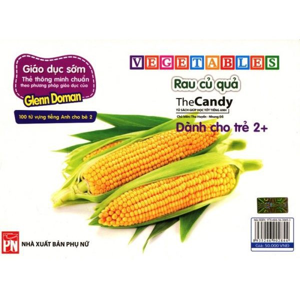 Flashcard - Dạy Trẻ Theo Phương Pháp Glenn Doman – Rau củ quả - MCBooks
