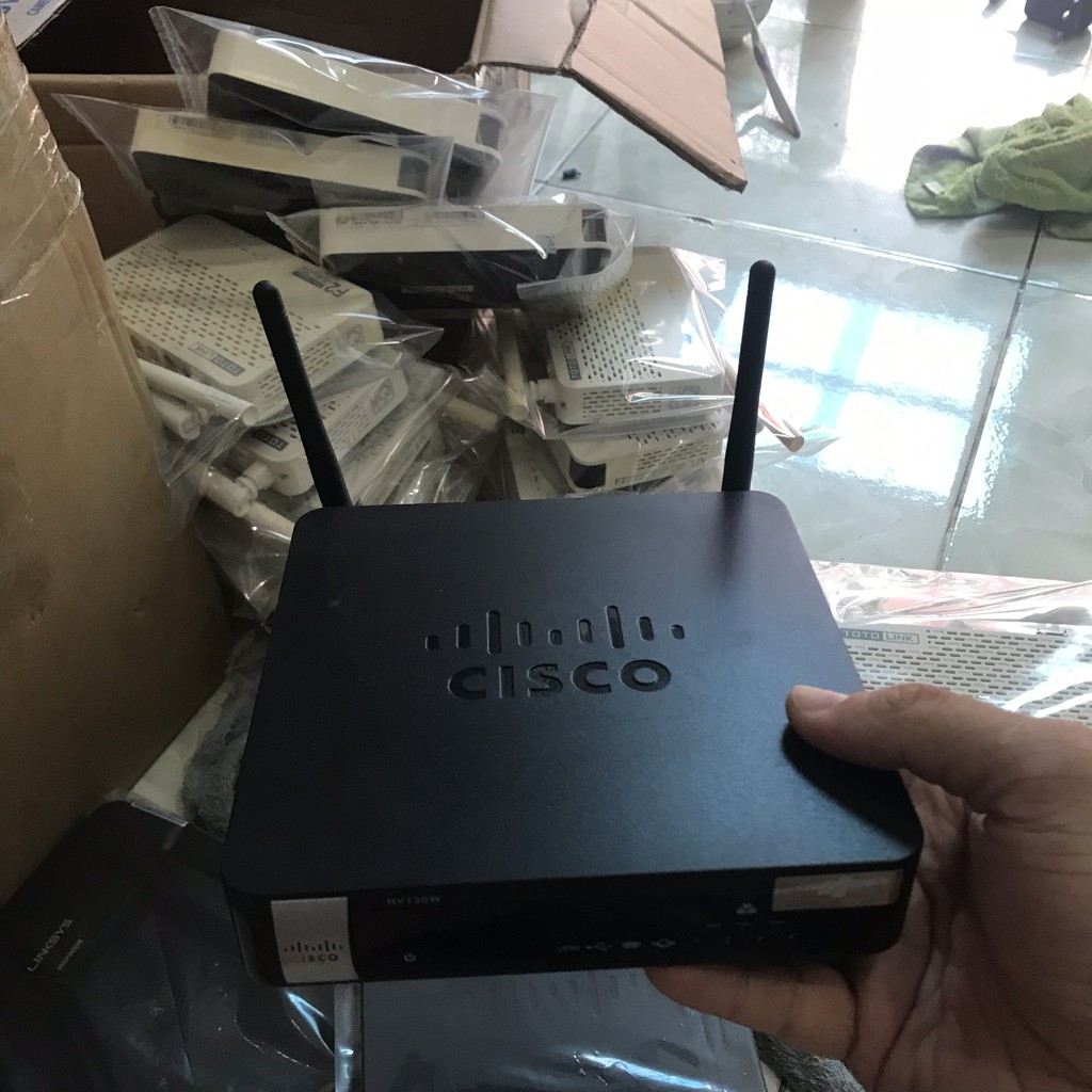 Bộ định tuyến không dây Cisco RV130W đã qua sử dụng BẢO HÀNH 3 THÁNG ...