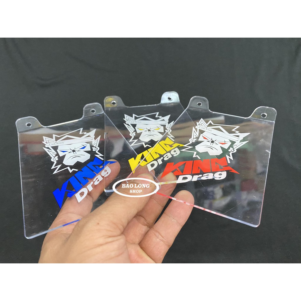 Meca che phuộc hình KING DARG trong suốt gắn winner, exciter
