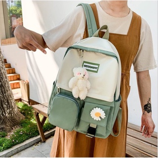 Balo Vải Nữ Đi Học Ulzzang Hàn Quốc PK39