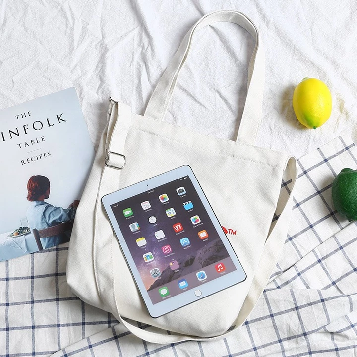 Women's Cute Canvas Tote Bag – 6