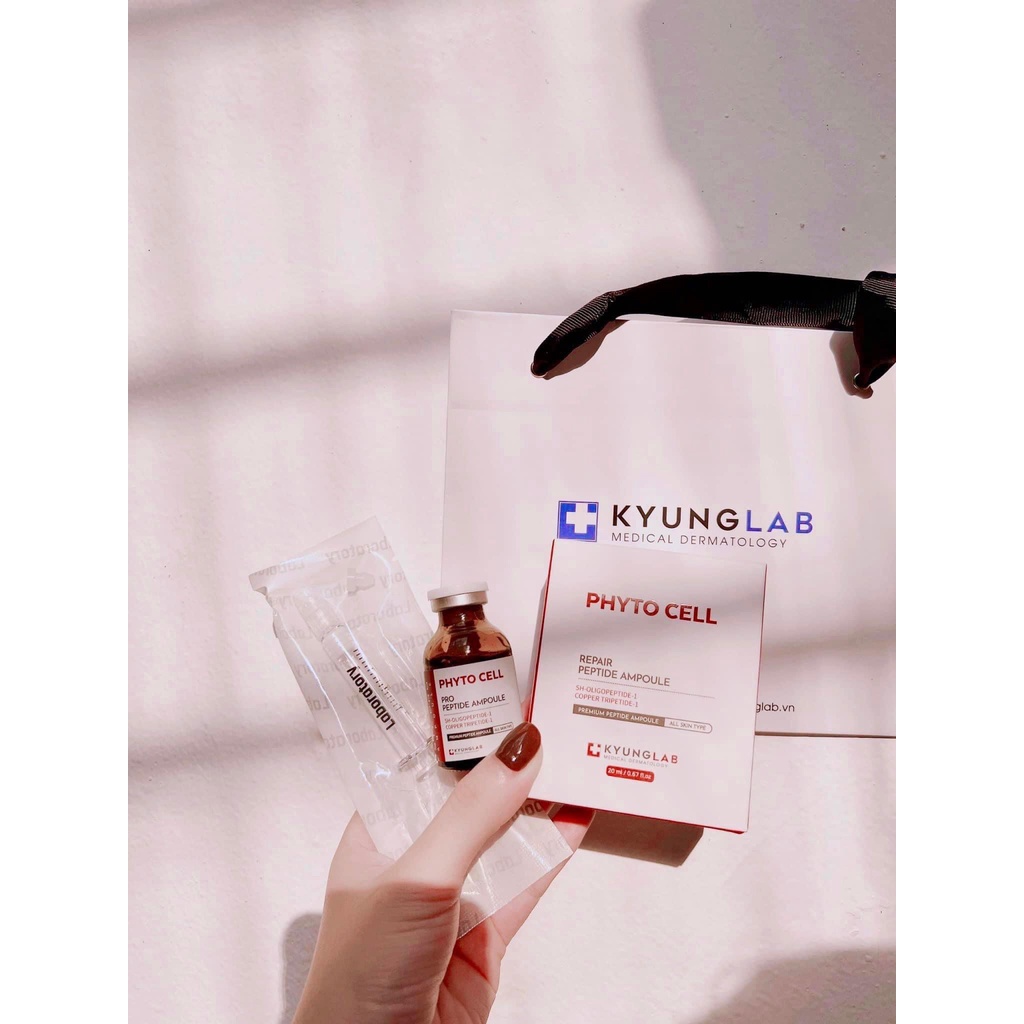 Serum TBG tái tạo da KYUNGLAB PHYTO CELL PRO PEPTIDE AMPOULE 20ML