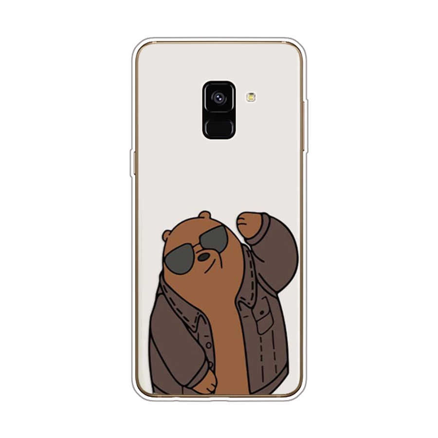 Ốp Điện Thoại TPU Dẻo In Họa Tiết Độc Đáo Thời Trang Cho Samsung Galaxy A8 plus 2018 A6 2018 plus