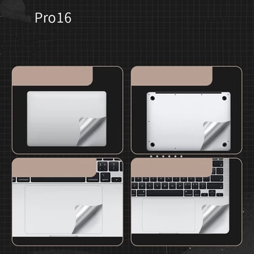 Bộ Miếng Dán 4in1 cho Macbook Air / Mac Pro 13 / Pro 15 / Pro 16 / Macbook Pro 14 , 16 / Macbook Air 13 , 15 inch