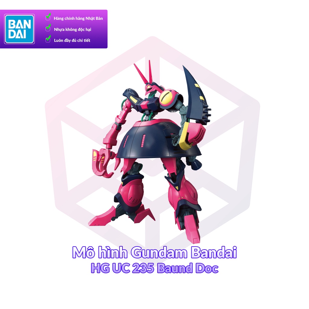 Mô hình Gundam Bandai HG UC 235 Baund Doc 1/144 [GDB] [BHG] | Shopee ...