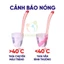 Thìa báo nóng cho bé ăn dặm chất liệu an toàn